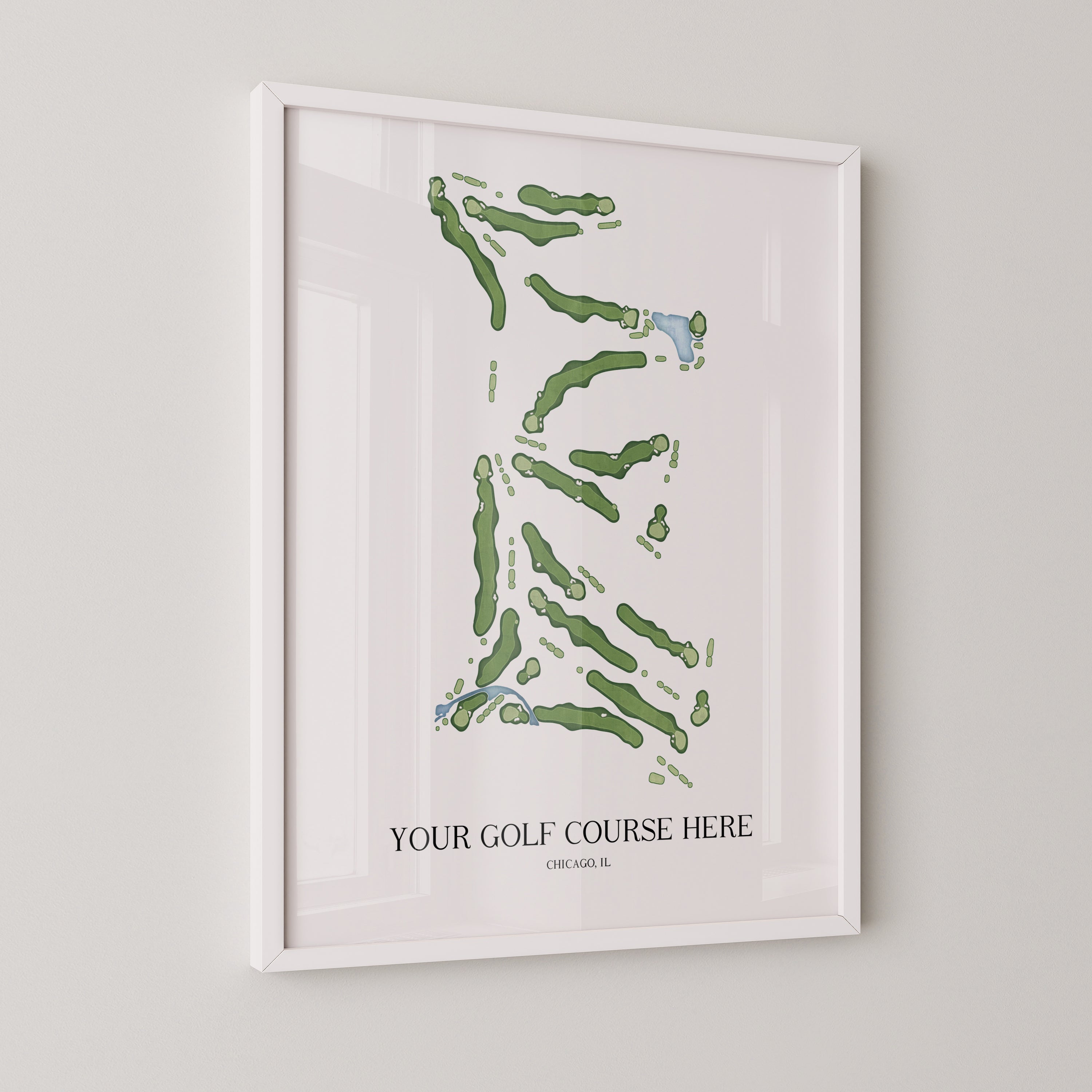 -Custom Golf Map-