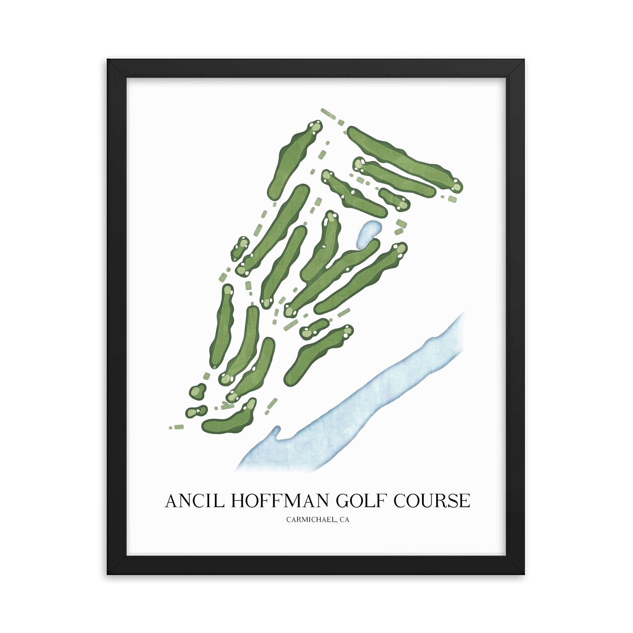 Ancil Hoffman Golf Course Golf Course Print