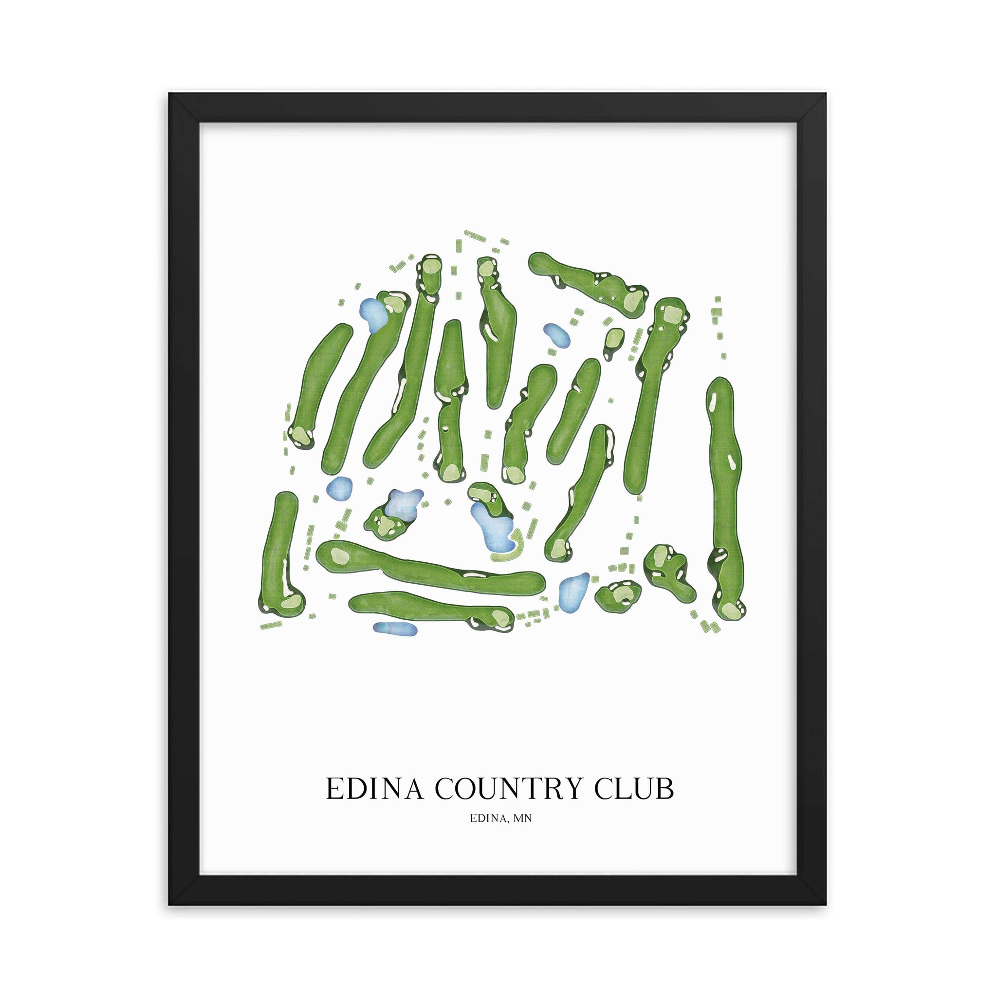 Edina Country Club Golf Course Print