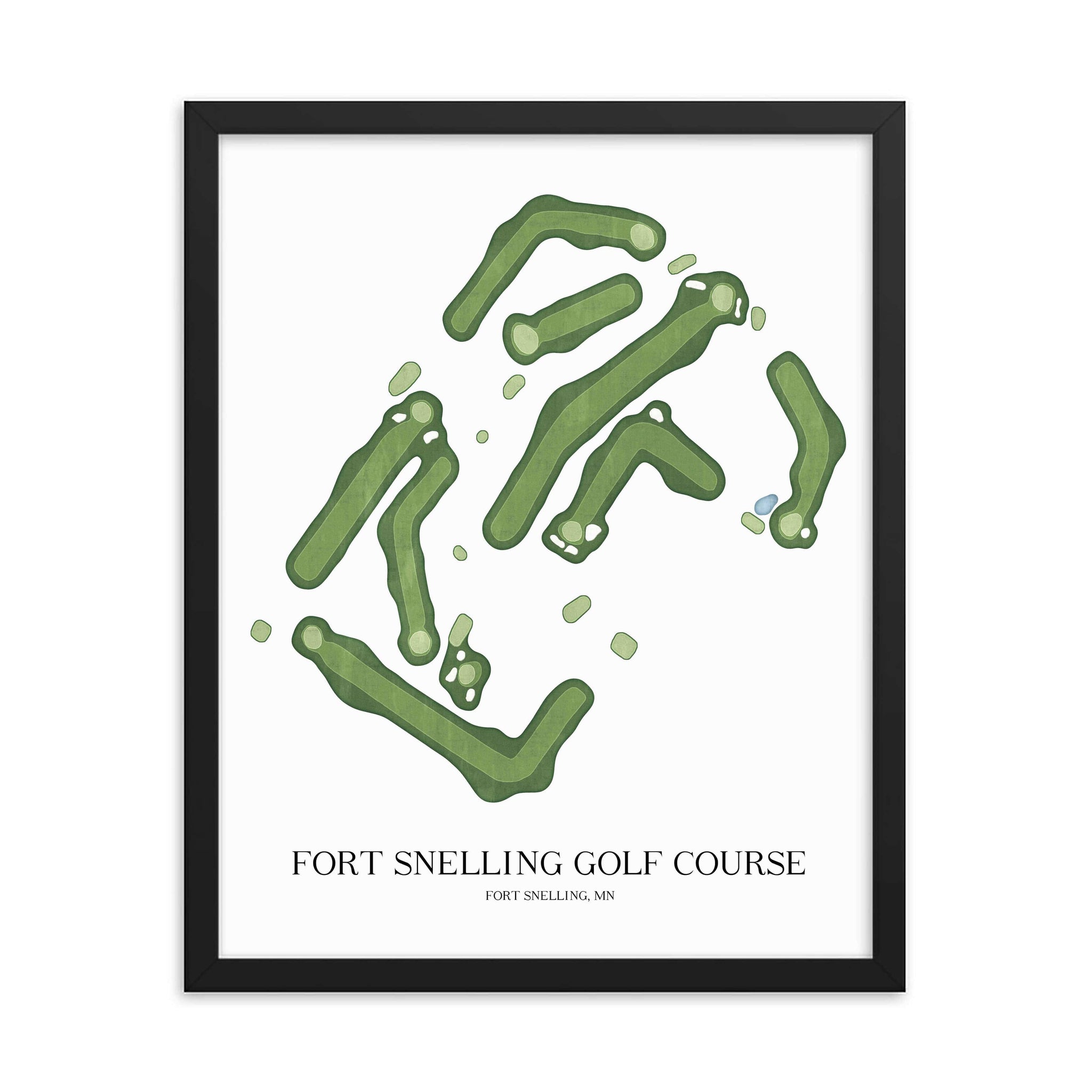 Fort Snelling Golf Course Golf Course Prints