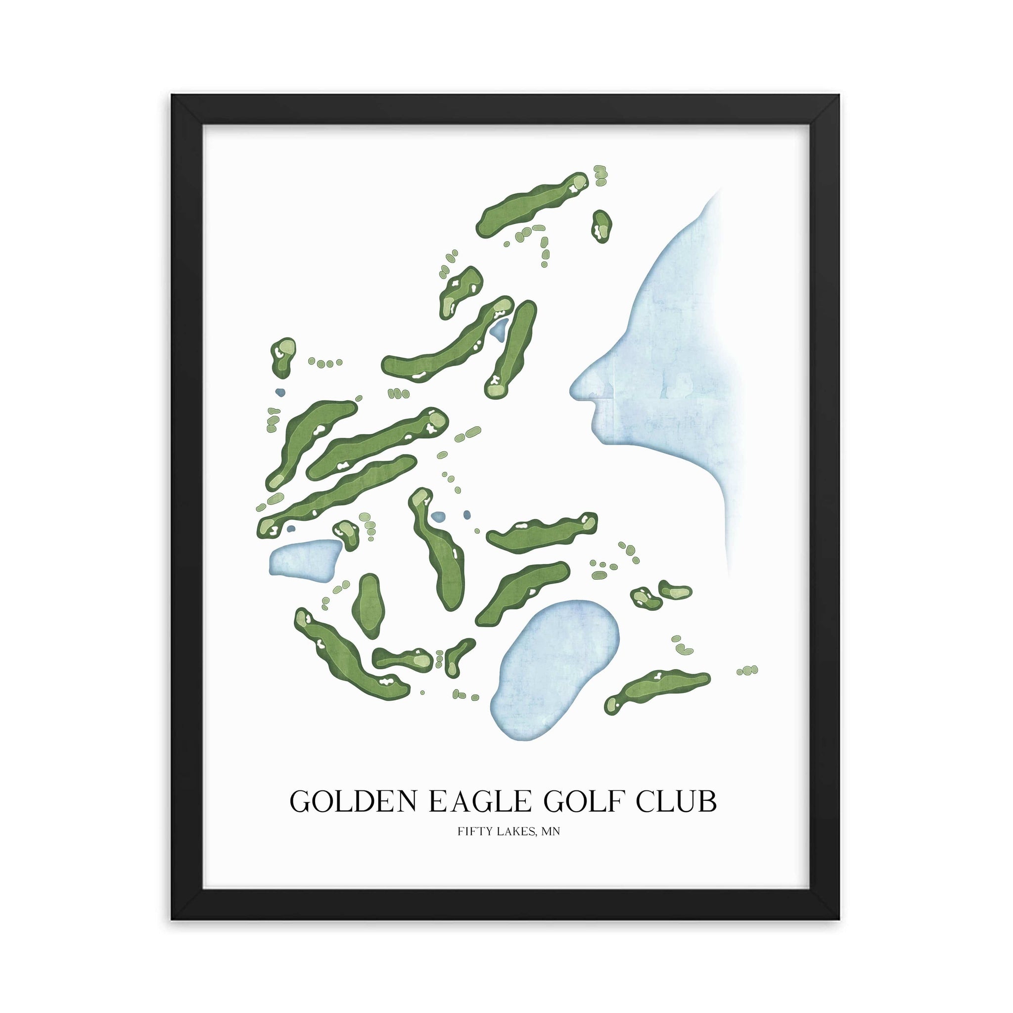 Golden Eagle Golf Club Golf Course Print