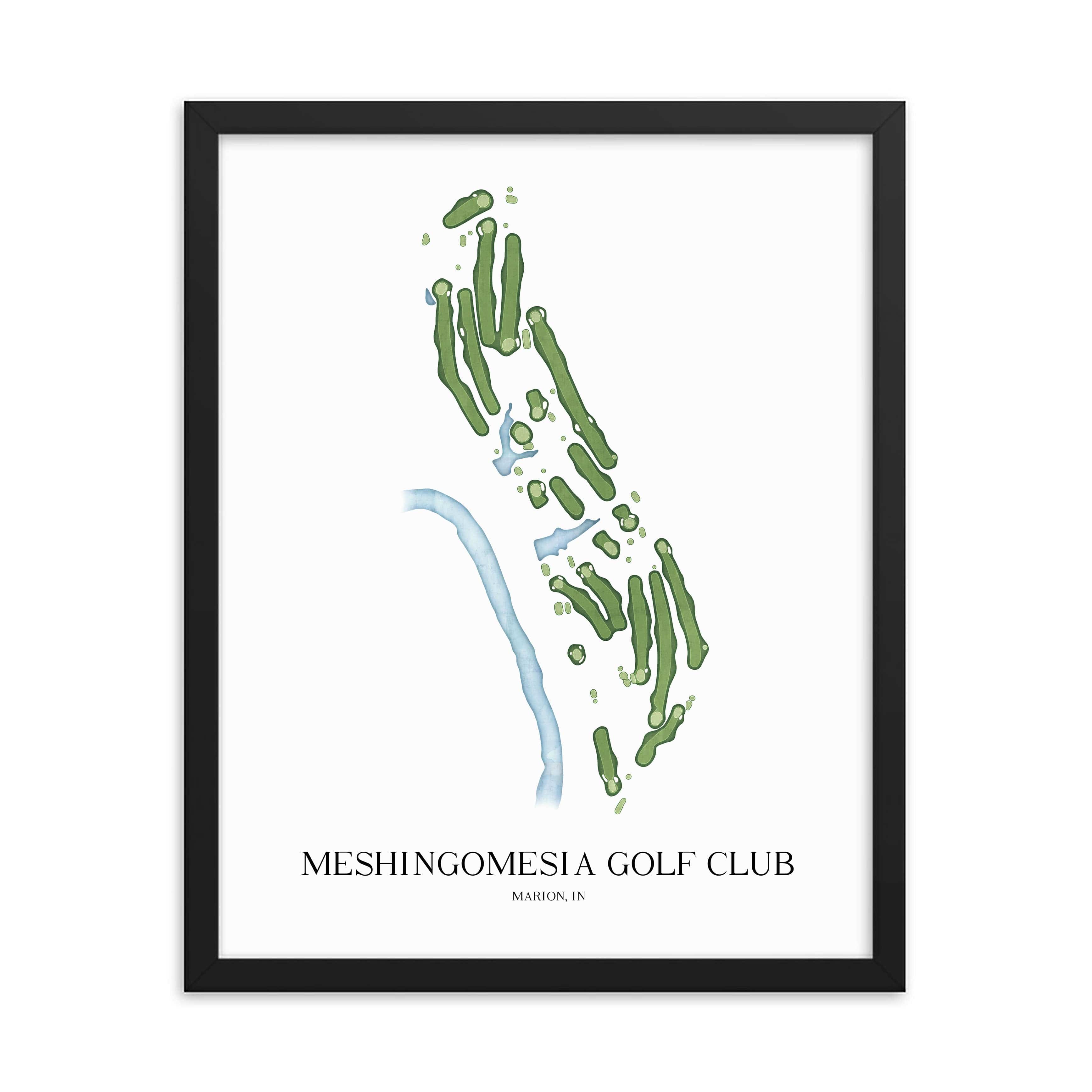 The 19th Hole Golf Shop - Golf Course Prints - Meshingomesia Golf Club Golf Course Map Golf Map