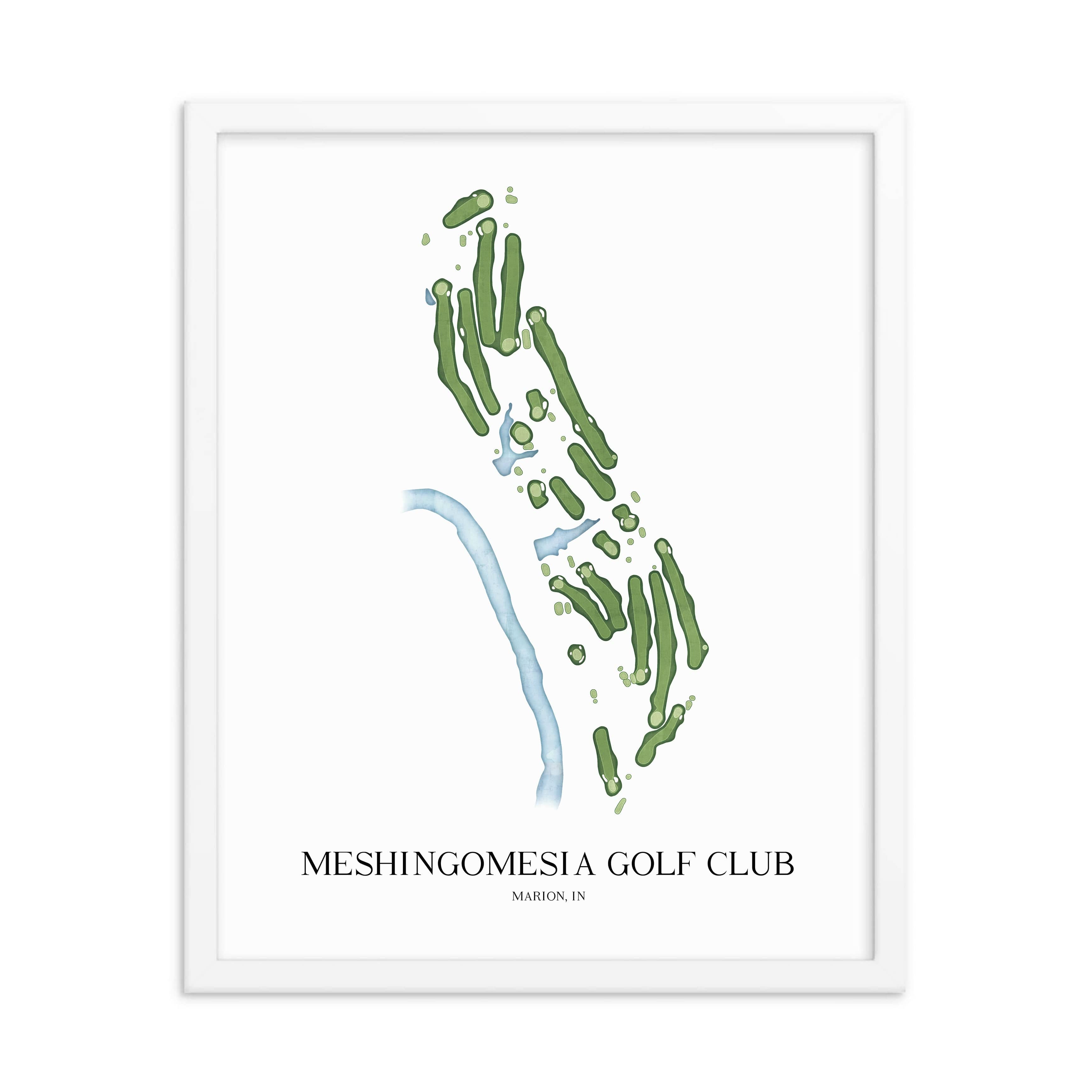 The 19th Hole Golf Shop - Golf Course Prints - Meshingomesia Golf Club Golf Course Map Golf Map