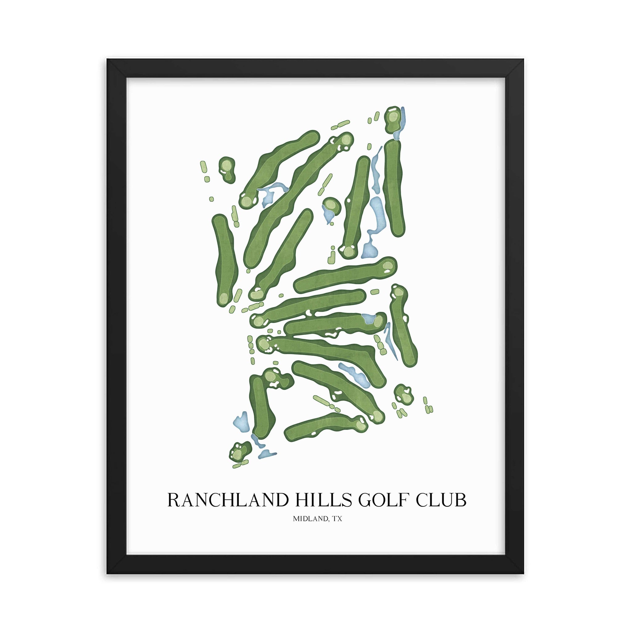 Ranchland Hills Golf Club Golf Course Print