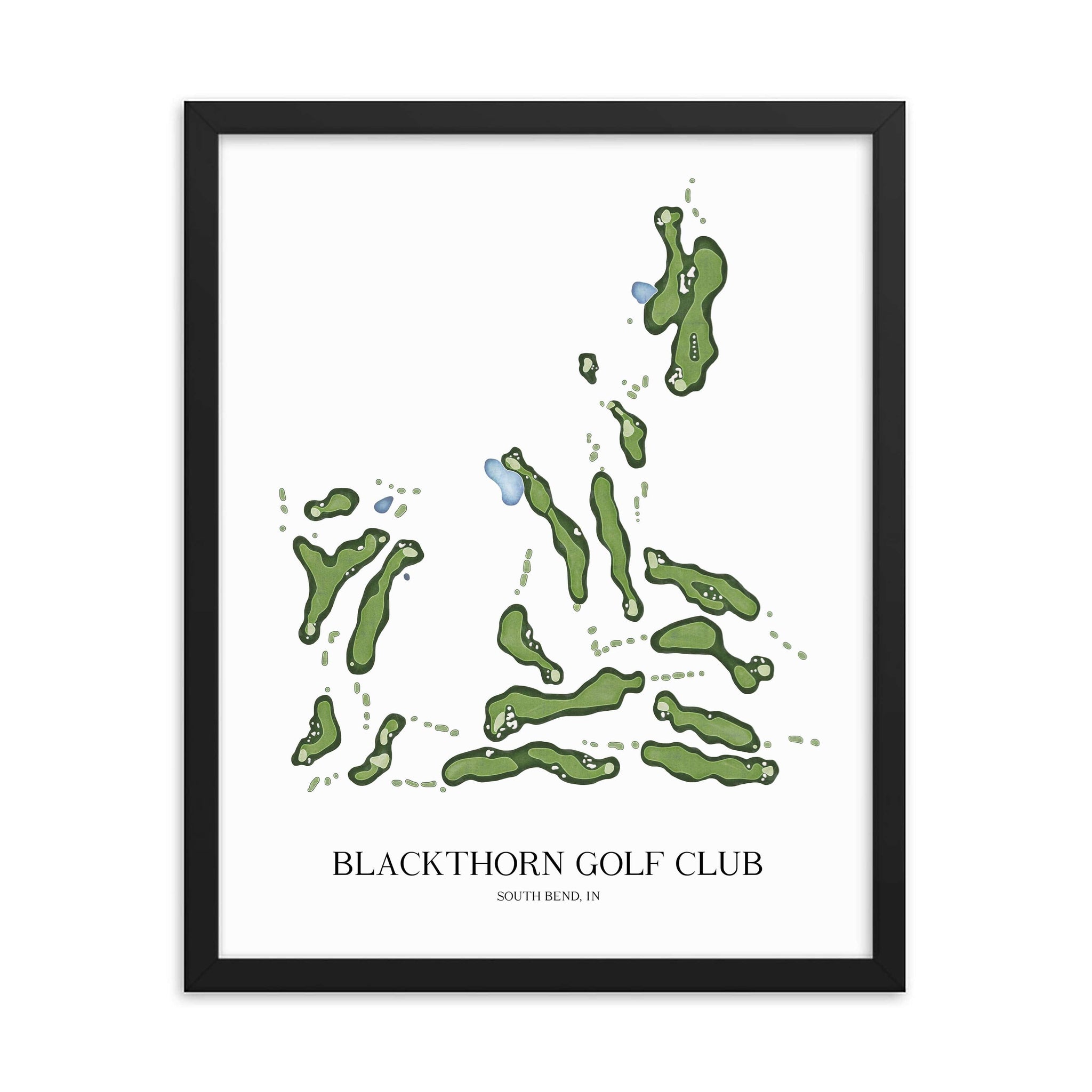 Blackthorn Golf Club - Golf Course Print