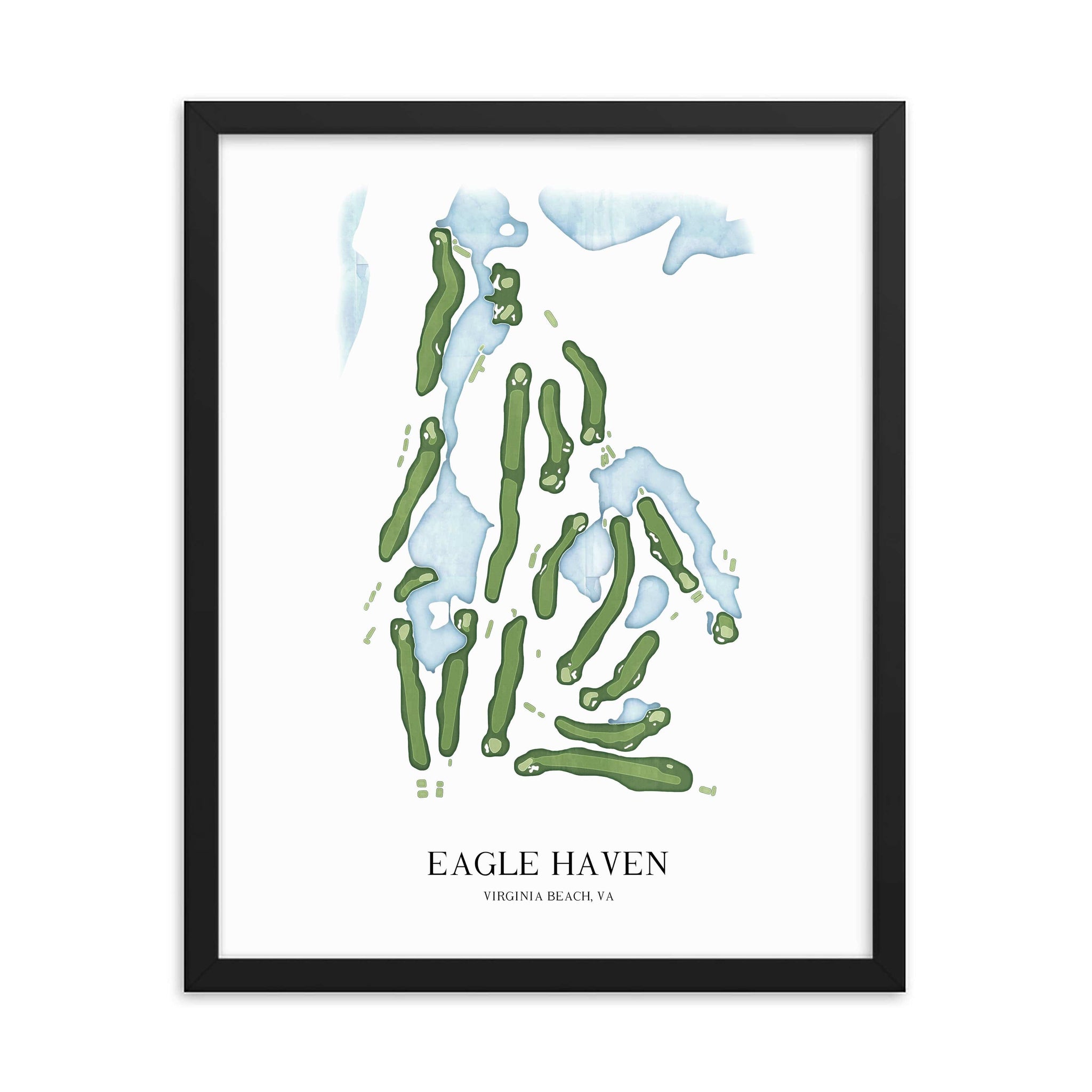 Eagle Haven - Golf Course Print