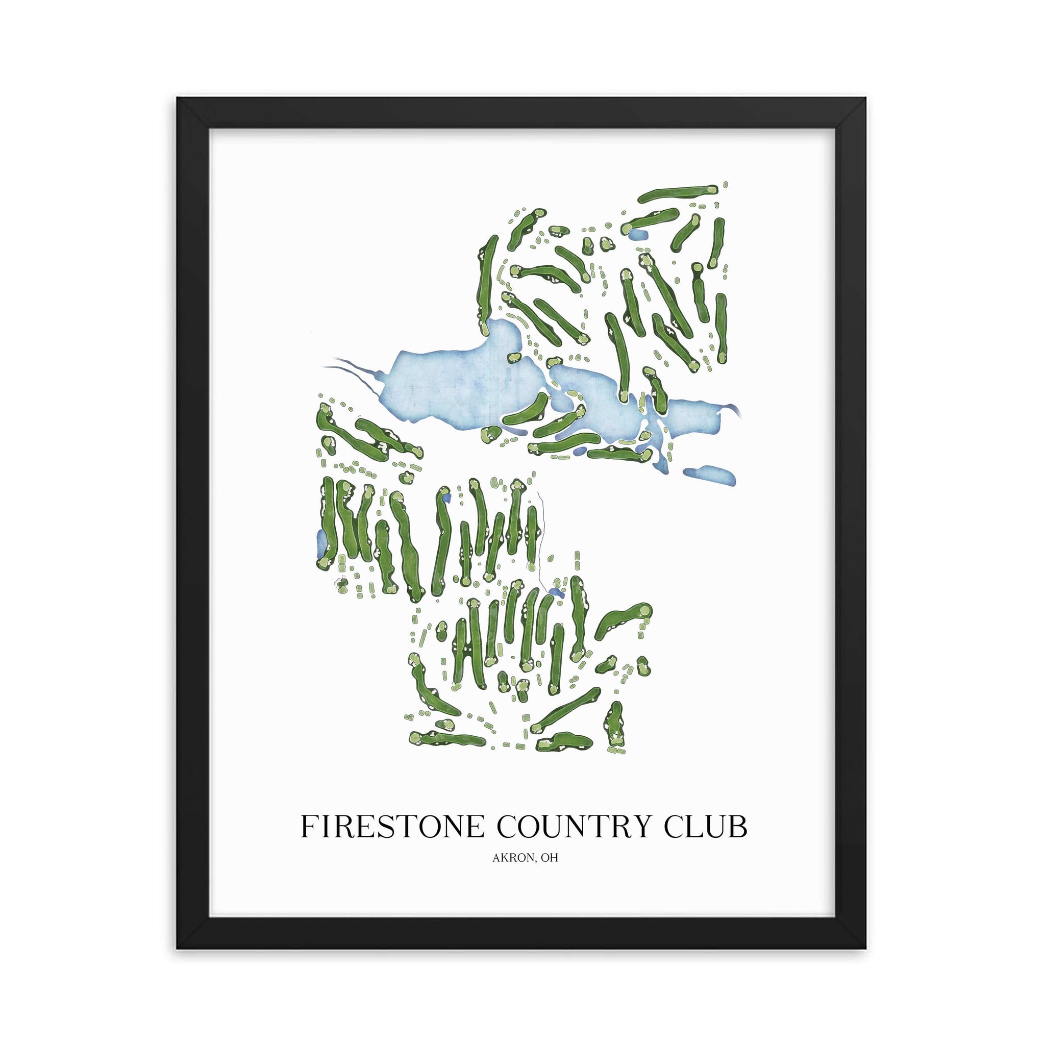 Firestone Country Club - Golf Course Print Firestone Country Club - Golf Course Print