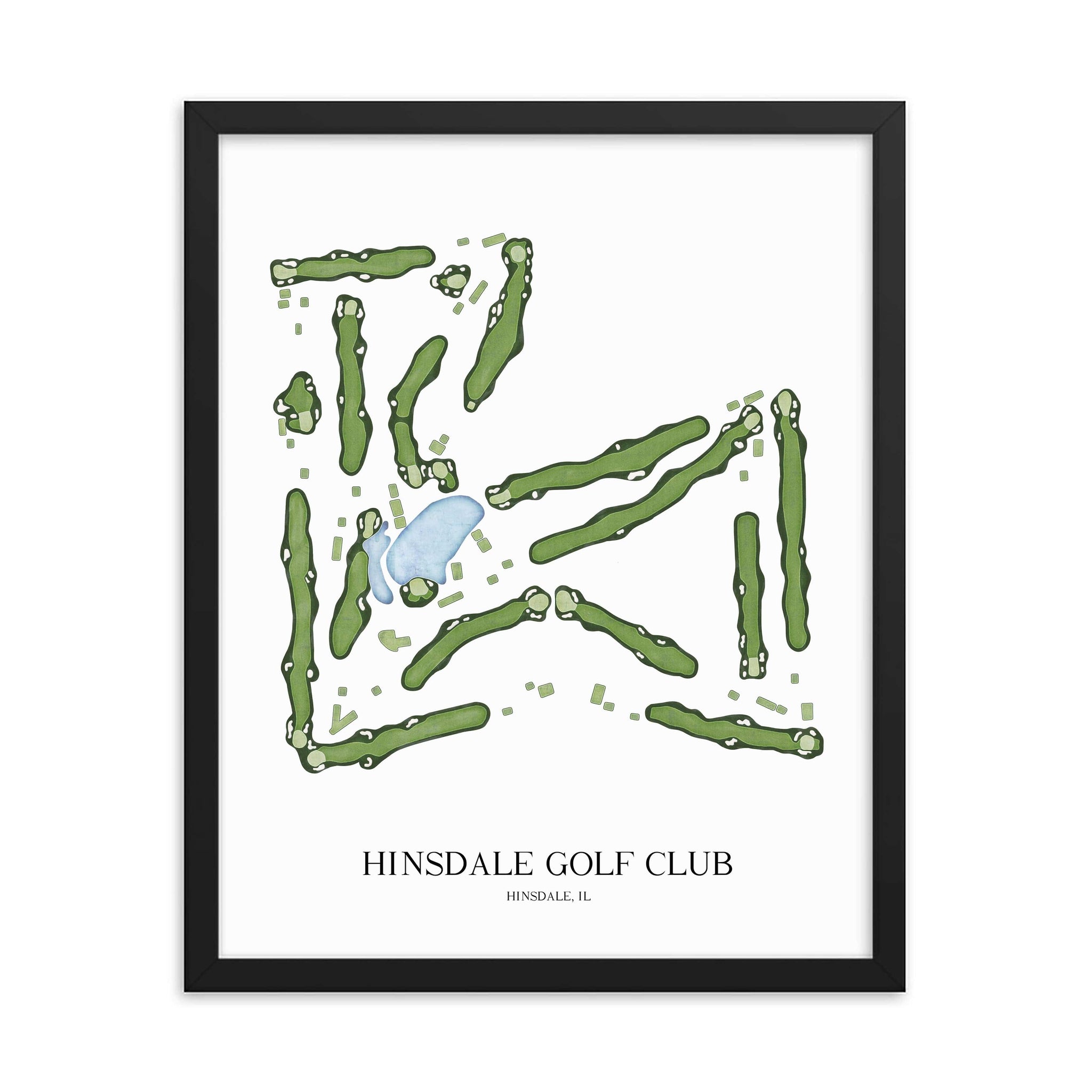 Hinsdale Golf Club - Golf Course Print