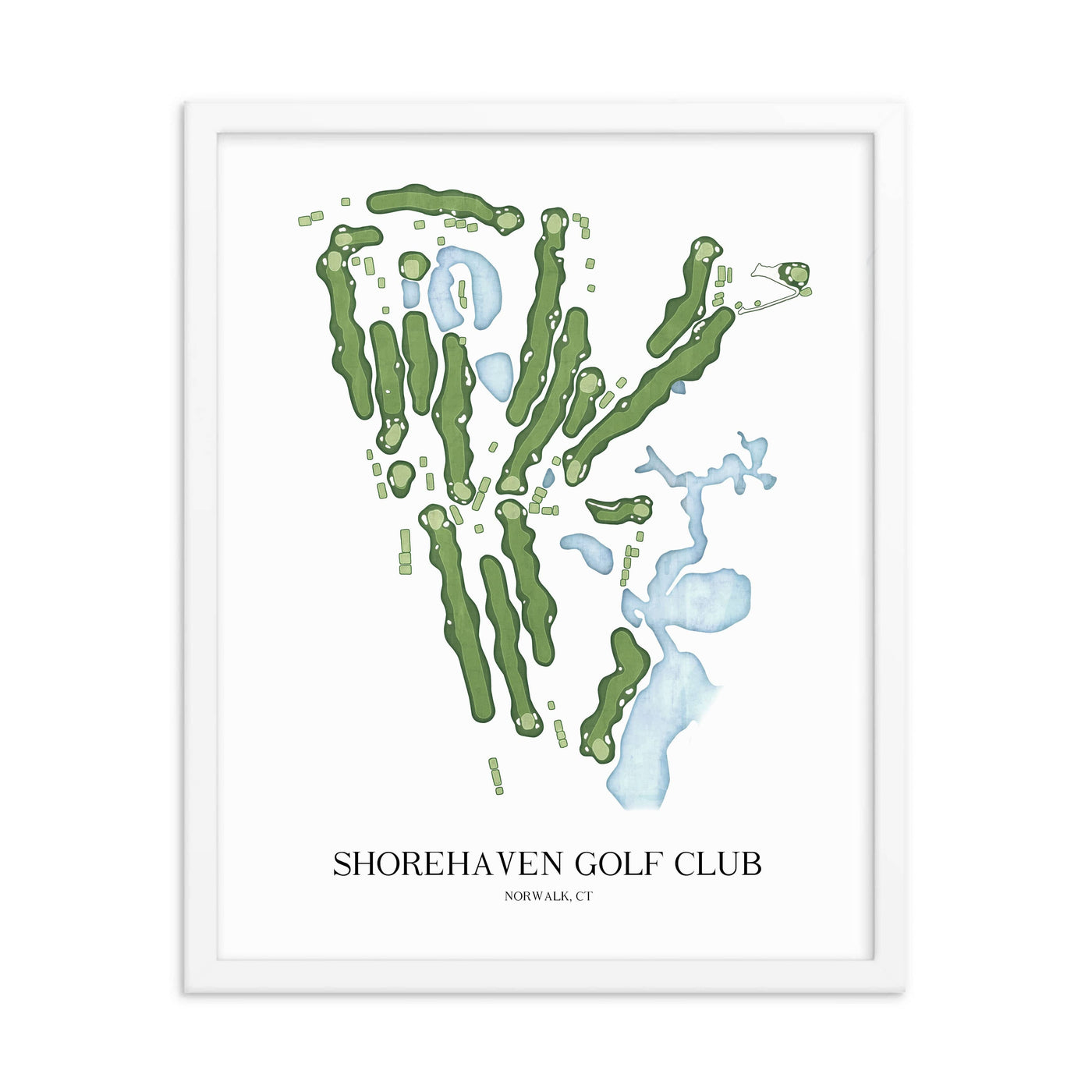 Shorehaven Golf Club - Golf Course Print