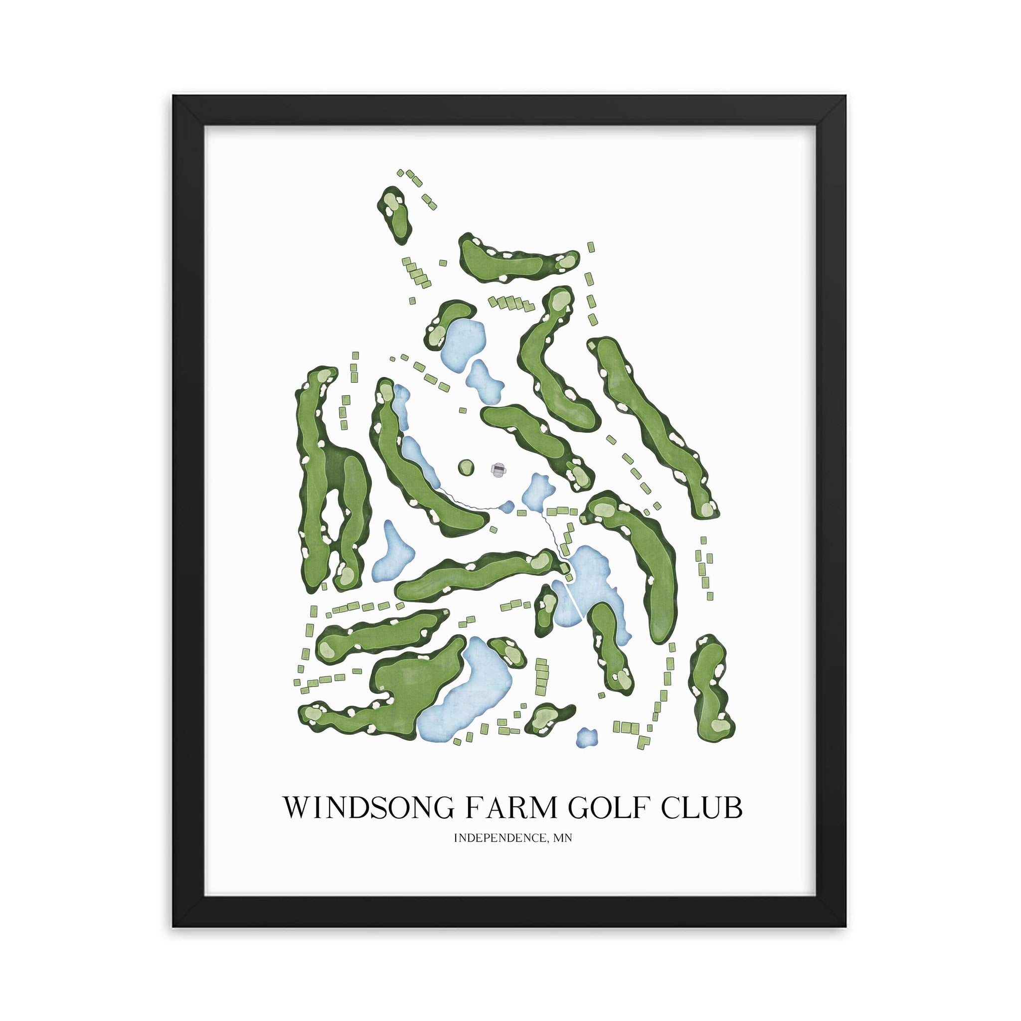 Windsong Farm Golf Club - Golf Course Print