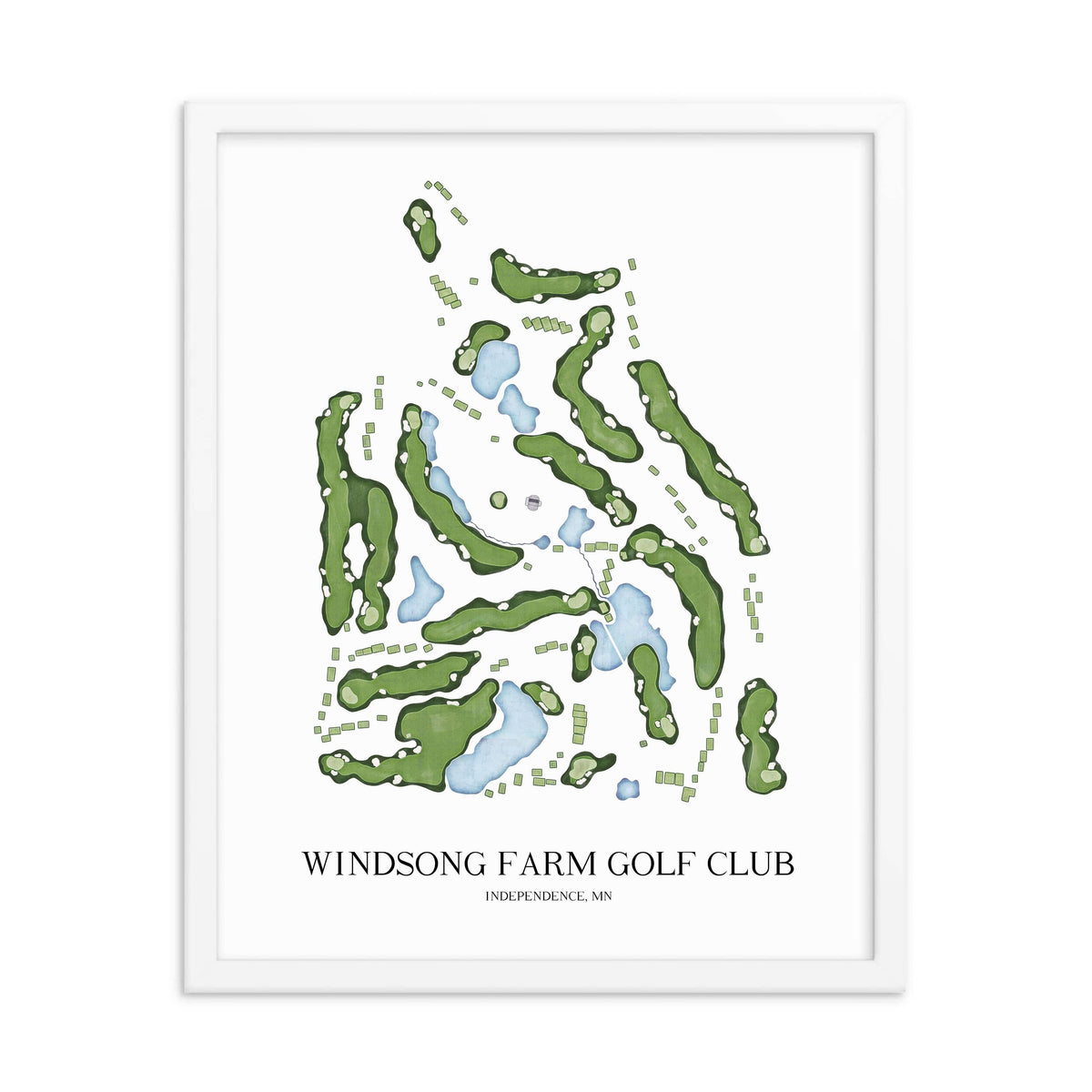 Windsong Farm Golf Club - Golf Course Print